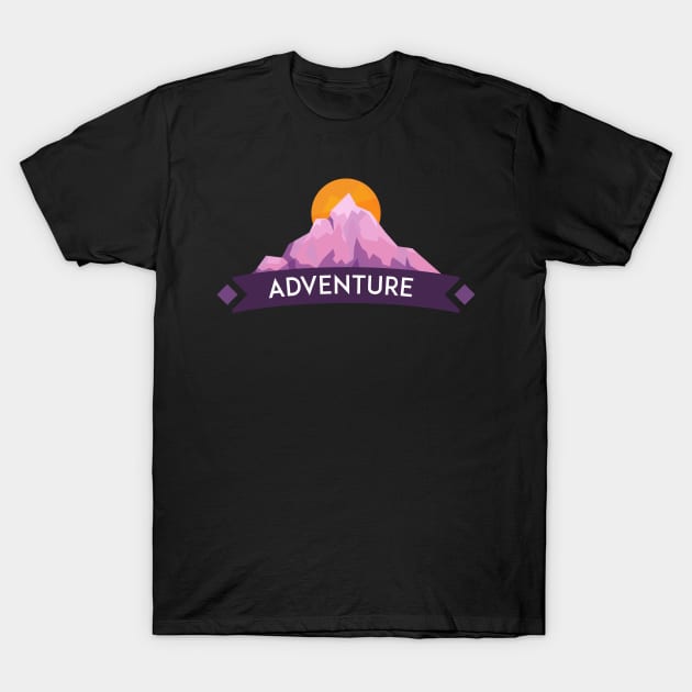 Adventure T-Shirt by Purplehate